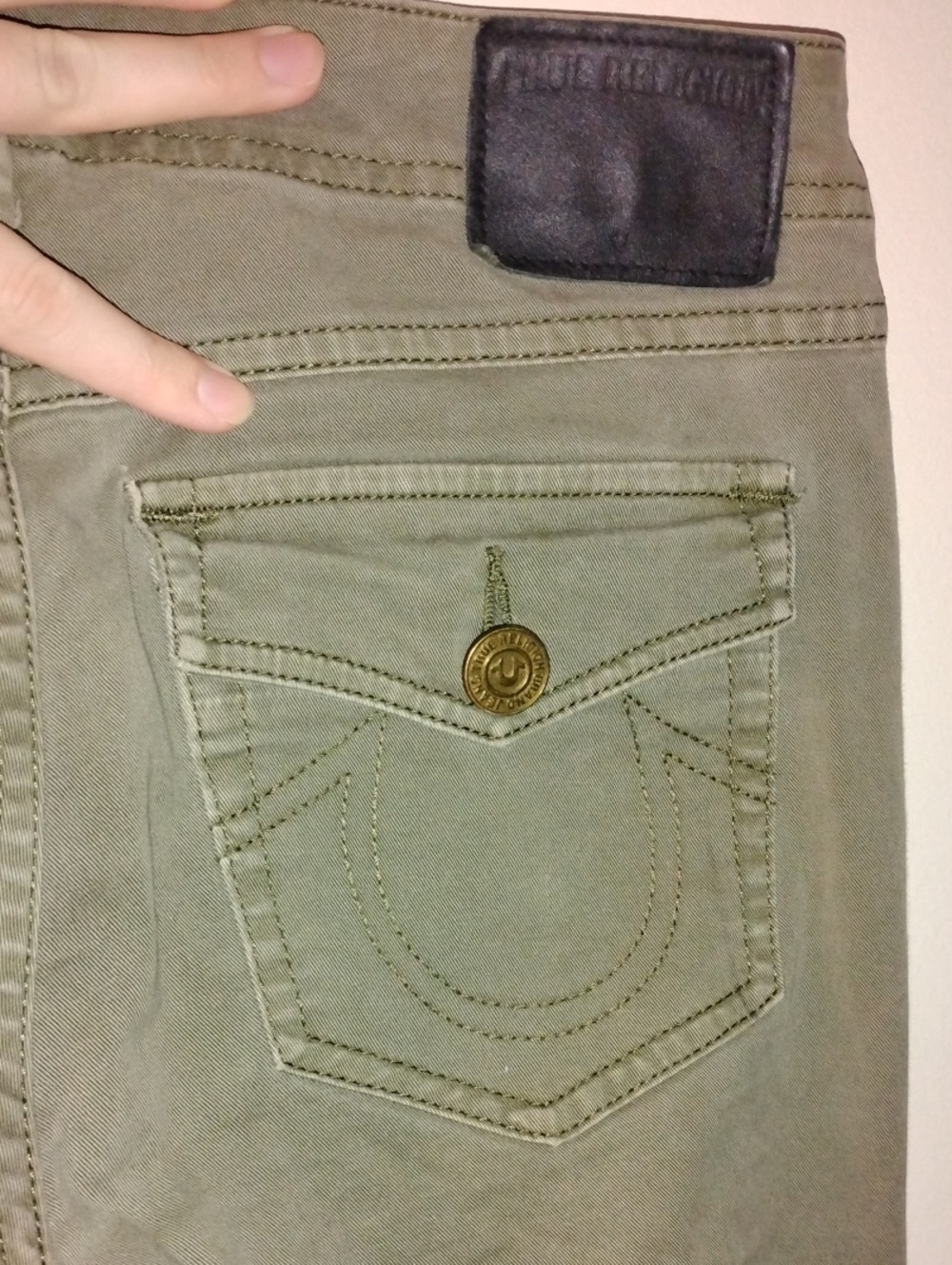 True Religion Olive Pants